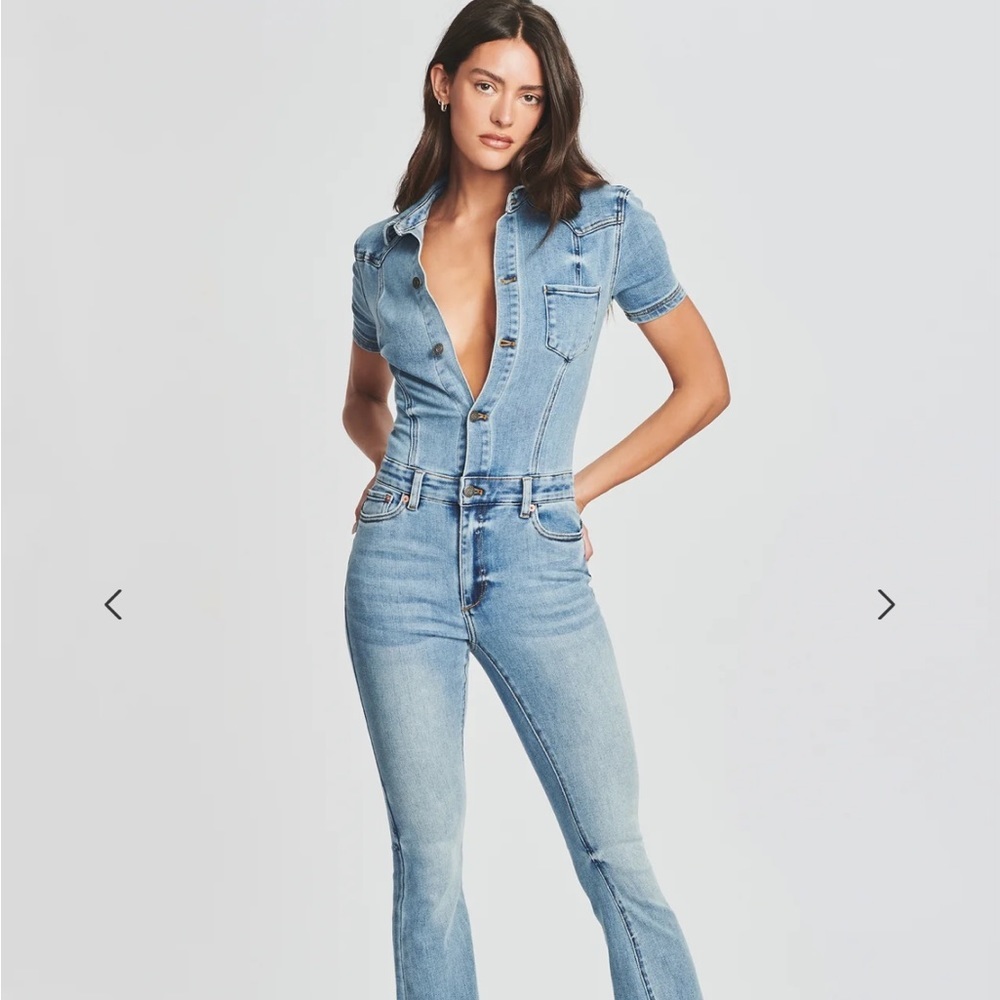 SER.O.YA Womens Fallon Jumpsuit Flare Bottoms in Sorrento Sz Small.  NWT